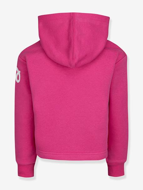 Sweat à capuche Chuck Patch Cropped Hoodie CONVERSE gris+rose 9 - vertbaudet enfant 