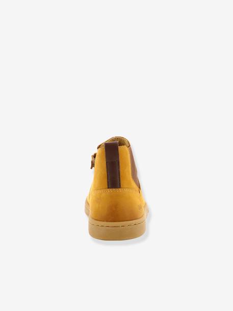 Boots cuir enfant Tackbo KICKERS® caramel+marine 5 - vertbaudet enfant 