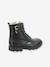 Boots cuir fille Groorock KICKERS® noir 2 - vertbaudet enfant 