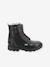 Boots cuir fille Groorock KICKERS® noir 3 - vertbaudet enfant 