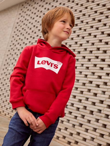 Sweat à capuche garçon Levi's® marine+rouge 3 - vertbaudet enfant 