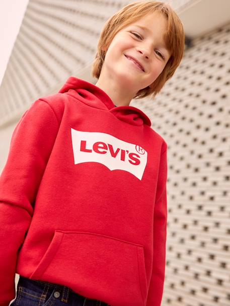 Sweat à capuche garçon Levi's® marine+rouge 4 - vertbaudet enfant 