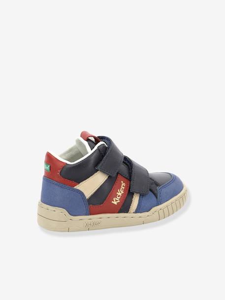 Baskets sneakers garçon Wincky Vel KICKERS® bleu+noir 2 - vertbaudet enfant 