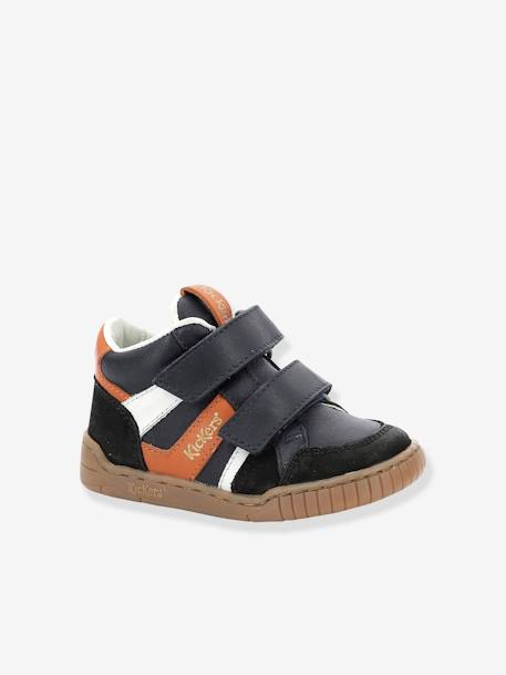 Baskets sneakers garçon Wincky Vel KICKERS® bleu+noir 7 - vertbaudet enfant 