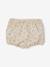 Lot de 2 bloomers bébé fille en velours Bordeaux/Beige AOP 4 - vertbaudet enfant 