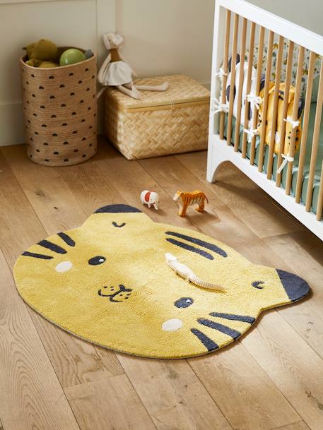 Tapis Tigre HANOÏ ocre 2 - vertbaudet enfant 