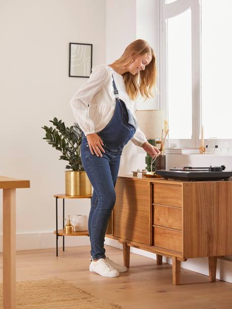 Blouse volantée coton brodé grossesse et allaitement Blanc 3 - vertbaudet enfant 