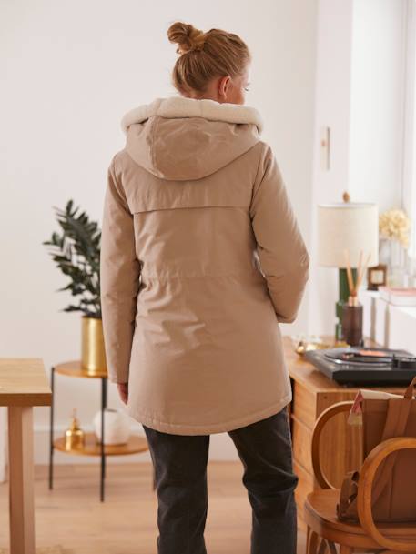 Parka évolutive grossesse et post-grossesse BEIGE CLAIR UNI 6 - vertbaudet enfant 