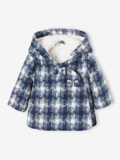 Manteau à carreaux bébé ouverture croisée  - vertbaudet enfant