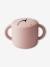 Tasse à goûter MUSHIE en silicone beige+rose blush+vert 2 - vertbaudet enfant 