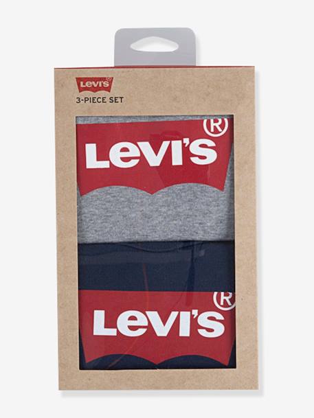 Lot de 2 bodies bébé Batwin de Levi's® gris 6 - vertbaudet enfant 