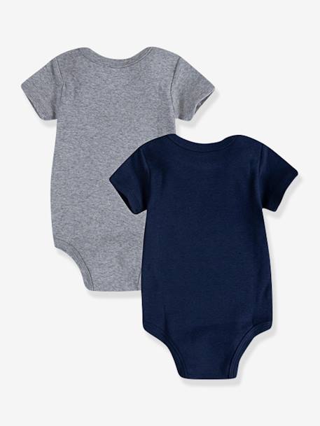 Lot de 2 bodies bébé Batwin de Levi's® gris 2 - vertbaudet enfant 