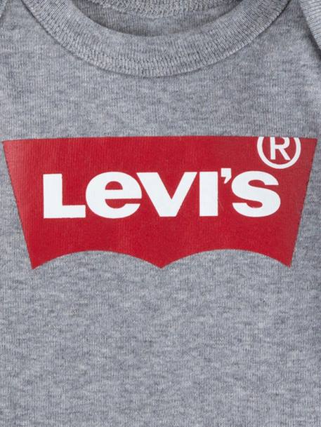 Lot de 2 bodies bébé Batwin de Levi's® gris 3 - vertbaudet enfant 