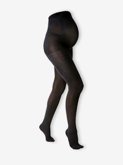 Vêtements de grossesse-Legging, collant-Collant de grossesse à chevrons