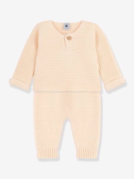 Bébé-Ensemble 2 pièces en tricot coton bio PETIT BATEAU