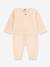 Ensemble 2 pièces en tricot coton bio PETIT BATEAU blanc 1 - vertbaudet enfant 