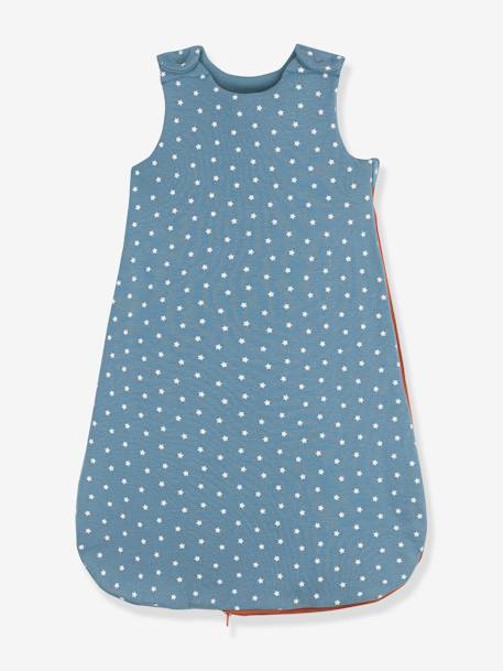 Gigoteuse sans manches en coton bio PETIT BATEAU bleu 1 - vertbaudet enfant 