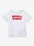 T-shirt Batwing bébé LEVI'S blanc+rouge 1 - vertbaudet enfant 
