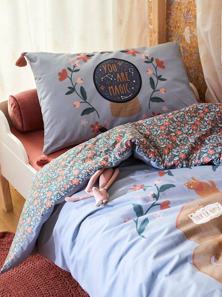 Parure housse de couette + taie d'oreiller enfant GIPSY ROULOTTE bleu 7 - vertbaudet enfant 