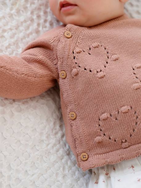 Pull brassière bébé naissance noisette 1 - vertbaudet enfant 