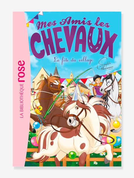 Mes amis les chevaux - t.36 - La fête au village - HACHETTE blanc 1 - vertbaudet enfant 