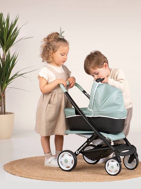 Maxi Cosi Poussette Landau 3 en 1 - SMOBY rose+vert 10 - vertbaudet enfant 