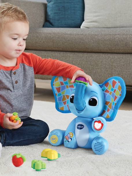 Gontran, mon éléphant gourmand - VTECH bleu 3 - vertbaudet enfant 