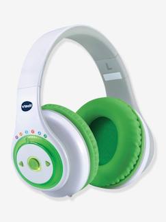 Jouet-Multimédia-casques audio - écouteurs-KidiPods Max - Mon casque interactif 7en1 - VTECH