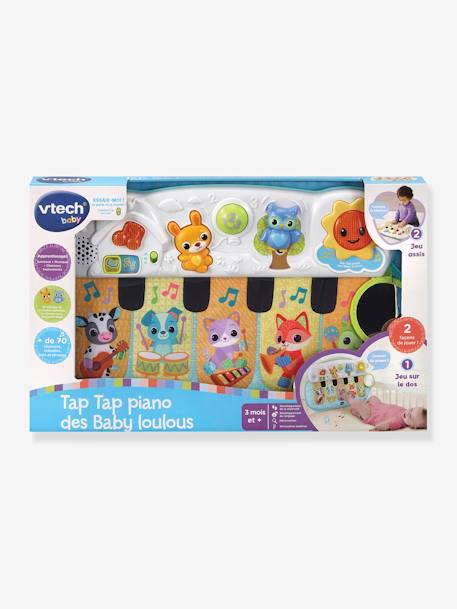 Tap Tap Piano des Baby Loulous - VTECH multicolore 2 - vertbaudet enfant 