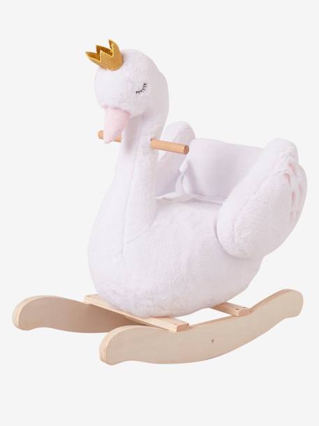 Cygne à bascule bébé FSC® SANS COLORIS 4 1 - vertbaudet enfant 