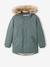 Parka à capuche doublée sherpa garçon navy+NOISETTE+VERT DE GRIS 16 - vertbaudet enfant 