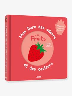 Fabrication française-Jouet-Livres-Imagier Mon livre des odeurs et des couleurs - Les fruits AUZOU