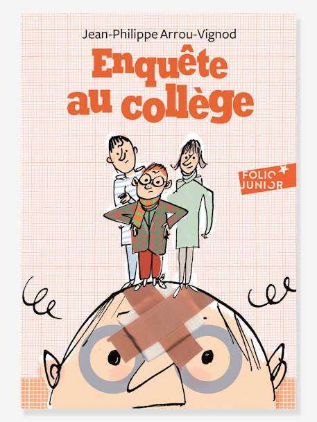 Enquête au collège - T2 - GALLIMARD JEUNESSE orange 1 - vertbaudet enfant 