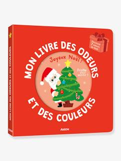 Jouet-Livres-Livres d'activités et de jeux-Mon livre des odeurs et des couleurs - Joyeux noël ! - AUZOU