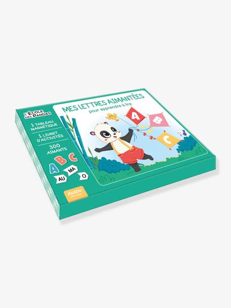 L'école des pandas - Mes lettres aimantées pour apprendre à lire - AUZOU vert 1 - vertbaudet enfant 