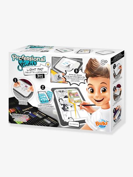 Professional Studio - Tablette dessin 3 en 1 - BUKI blanc 1 - vertbaudet enfant 