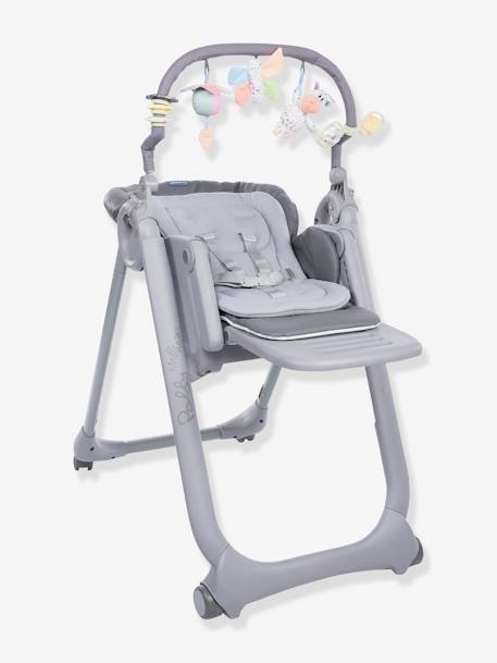 Chaise haute évolutive CHICCO Polly Magic Relax cocoa+graphite 6 - vertbaudet enfant 