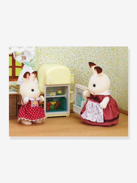 5014 - Maman Lapin Chocolat et réfrigérateur SYLVANIAN FAMILIES BEIGE 5 - vertbaudet enfant 