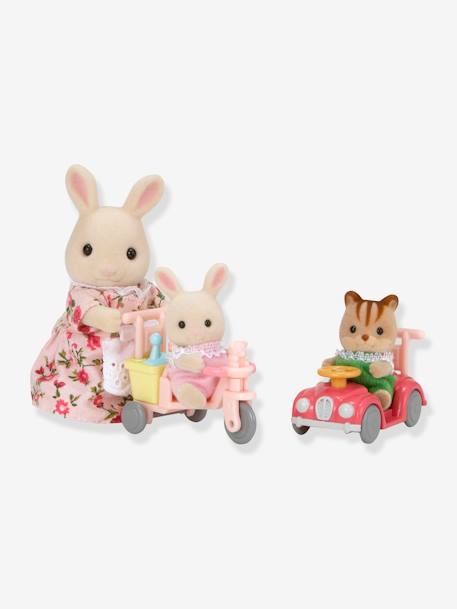 5040 - Tricycle et mini voiture SYLVANIAN FAMILIES beige 5 - vertbaudet enfant 