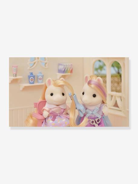 Le salon de coiffure des poneys - SYLVANIAN FAMILIES blanc 6 - vertbaudet enfant 