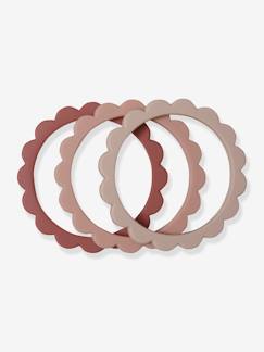 Lot de 3 bracelets de dentition Fleur - MUSHIE  - vertbaudet enfant