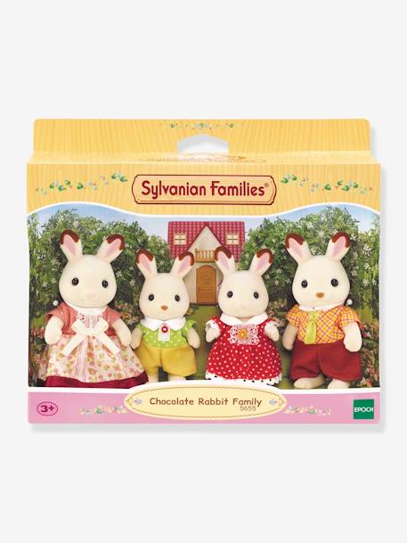 La famille lapin chocolat - SYLVANIAN FAMILIES blanc 1 - vertbaudet enfant 