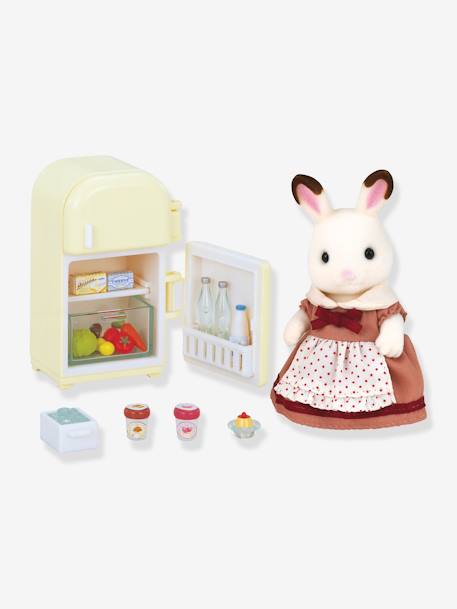 5014 - Maman Lapin Chocolat et réfrigérateur SYLVANIAN FAMILIES BEIGE 5 - vertbaudet enfant 