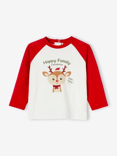 Pyjama bébé spécial Noël capsule famille écru 7 - vertbaudet enfant 