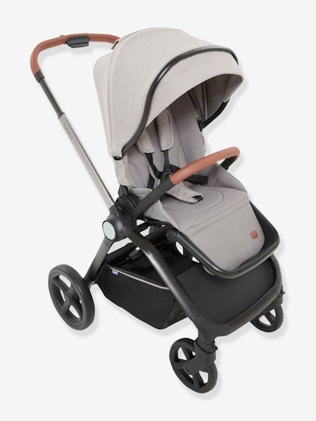 Poussette Mysa CHICCO gris+noir 7 - vertbaudet enfant 