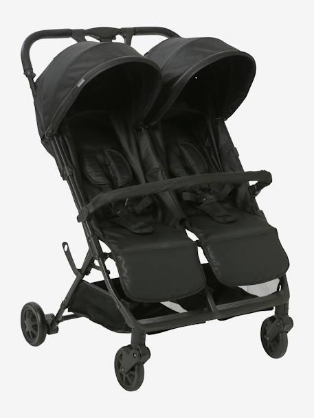 Poussette double Spica VERTBAUDET noir 5 - vertbaudet enfant 