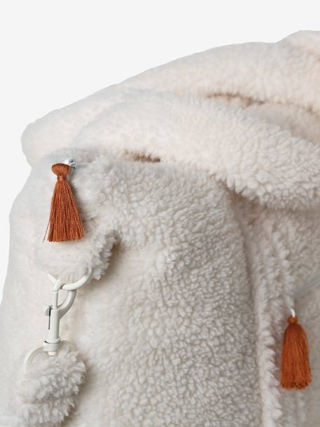 Sac à langer en sherpa Plume beige 6 - vertbaudet enfant 