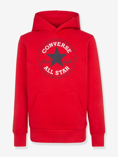 Sweat hoodie CONVERSE gris+marine+rouge 5 - vertbaudet enfant 