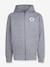 Sweat zippé CONVERSE gris+marine 1 - vertbaudet enfant 