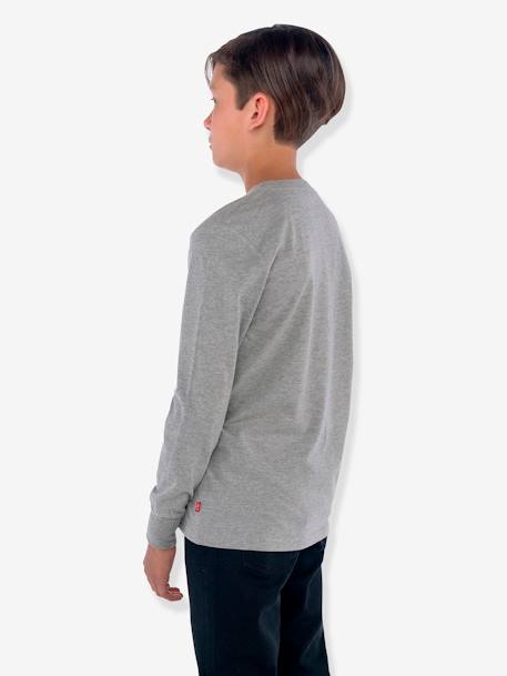 T-shirt Batwing Levi's® gris+marine 2 - vertbaudet enfant 